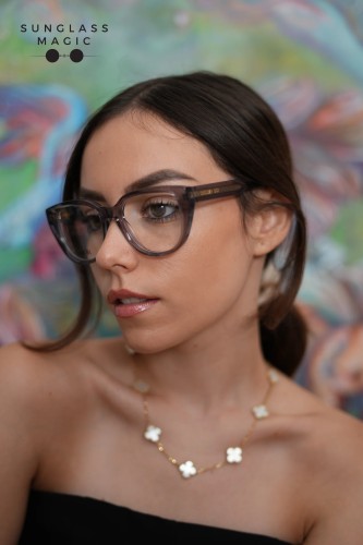 Dior DIORPRISMEO B1I - 4500 - 52 Oprawki korekcyjne Szary Motyl
