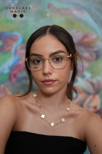 Fendi FE50111F - 030 - 54 Oprawki korekcyjne Kanciaste