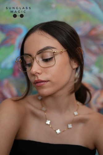 Fendi FE50110F - 030 - 54 Oprawki korekcyjne Kanciaste