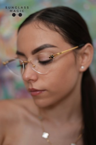 Cartier CT0448O - 001 - 60 Oprawki korekcyjne Nietypowy