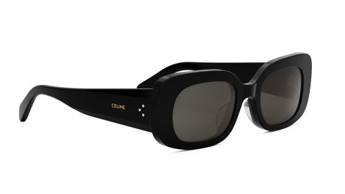 Celine CL40287U - 01A - 51 Okulary przeciwsłoneczne Czarny Kanciaste