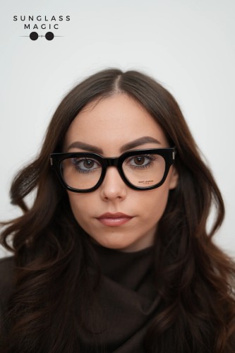 Saint Laurent SL661 - 001 - 50 Oprawki korekcyjne Czarny Kanciaste