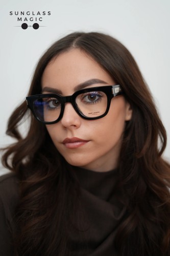 Saint Laurent SL661 - 001 - 50 Oprawki korekcyjne Czarny Kanciaste