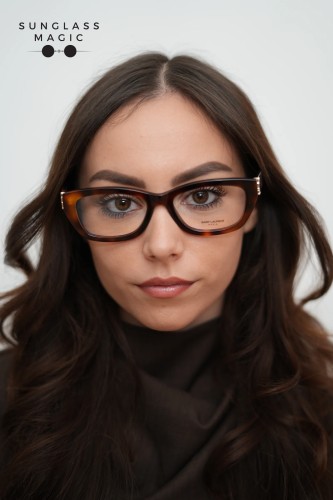 Saint Laurent SL M153 OPT - 003 - 55 Oprawki korekcyjne Havanna