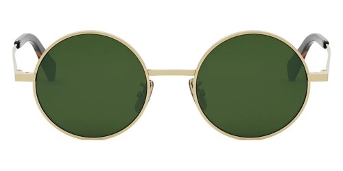 Celine CL40306U - 30N - 47 Okulary przeciwsłoneczne Złoty Okrągły