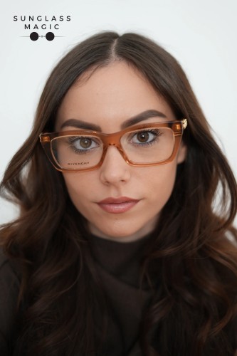 Givenchy GV50056I - 042 - 54 Oprawki korekcyjne Brązowy Kanciaste