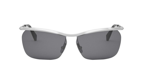 Celine CL40307U - 16A - 62 Okulary przeciwsłoneczne Srebrny Kanciaste