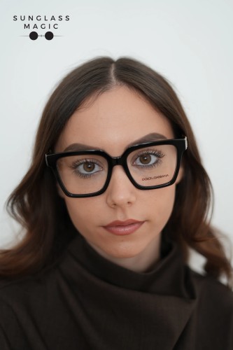 DOLCE & GABBANA DG3376B - ​3355 - ​53 Oprawki korekcyjne Kanciaste