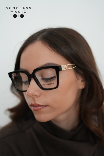 DOLCE & GABBANA DG3376B - ​3355 - ​53 Oprawki korekcyjne Kanciaste