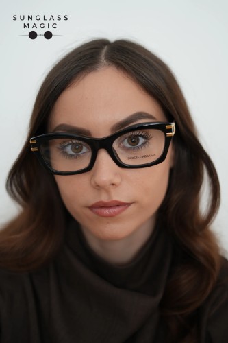 DOLCE & GABBANA DG3420 - ​501 - ​54 Oprawki korekcyjne Czarny Kanciaste