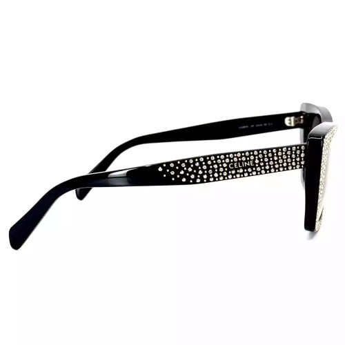 Celine CL4187IS - 01F - 51 Okulary przeciwsłoneczne Czarny Kocie oczy