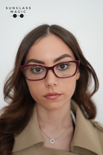 Gucci GG0635O - 003 - 51 Oprawki korekcyjne Czerwony Kanciaste
