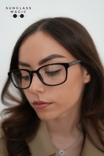 Gucci GG0867OA - 004 - 55 Oprawki korekcyjne Czarny Kwadratowy