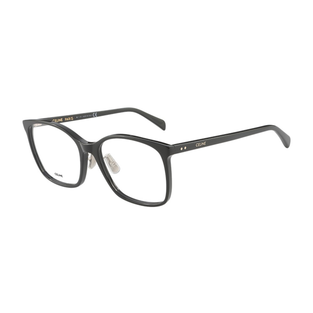 Celine CL50027J - 001 - 55 - Z SOCZEWKAMI Z FILTREM ŚWIATŁA NIEBIESKO-FIOLETOWEGO Oprawki korekcyjne Czarny Pillow (zaokrąglony)