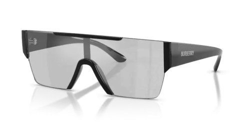 BURBERRY BE4291 - 300169 - 38 Okulary przeciwsłoneczne Czarny Prostokątny