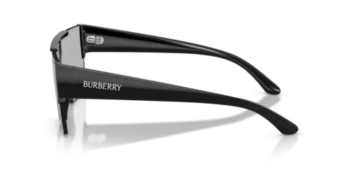 BURBERRY BE4291 - 300169 - 38 Okulary przeciwsłoneczne Czarny Prostokątny