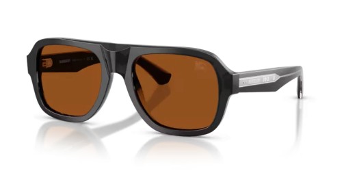 BURBERRY BE4478 - 421173 - 55 Okulary przeciwsłoneczne Szary Pilotki (aviator)