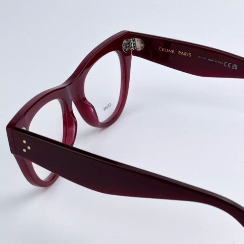 Celine CL5003IN - 069 - 50 Oprawki korekcyjne Czerwony Kocie oczy