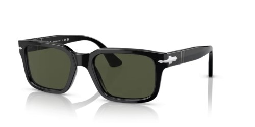 Persol PO3272S - 95/31 - 55 Okulary przeciwsłoneczne Czarny Prostokątny