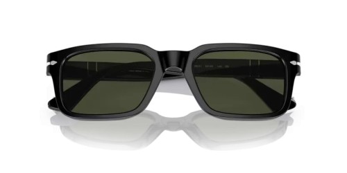 Persol PO3272S - 95/31 - 55 Okulary przeciwsłoneczne Czarny Prostokątny