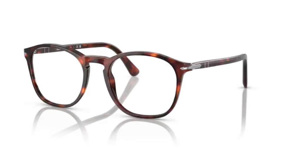 Persol PO3007VM - 24 - 52 Oprawki korekcyjne Havanna Kanciaste