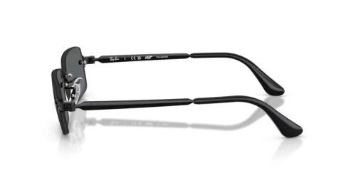 Ray-Ban RB3928 - 002/81 - 54 - Z SOCZEWKAMI POLARYZACYJNYMI Okulary przeciwsłoneczne Czarny Prostokątny