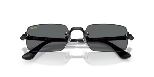 Ray-Ban RB3928 - 002/81 - 54 - Z SOCZEWKAMI POLARYZACYJNYMI Okulary przeciwsłoneczne Czarny Prostokątny