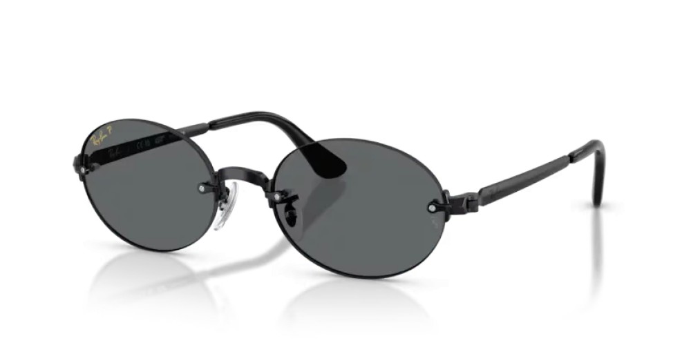 Ray-Ban RB3929 - 002/81 - 54 - Z SOCZEWKAMI POLARYZACYJNYMI Okulary przeciwsłoneczne Czarny Owalny