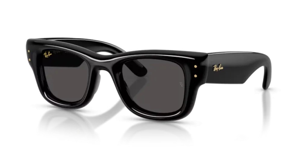 Ray-Ban RB4940 - 601/87 - 47 Okulary przeciwsłoneczne Czarny Kanciaste