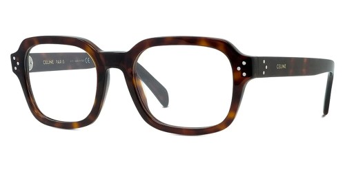 Celine CL50097I - 052 - 53 Oprawki korekcyjne Havana Kanciaste