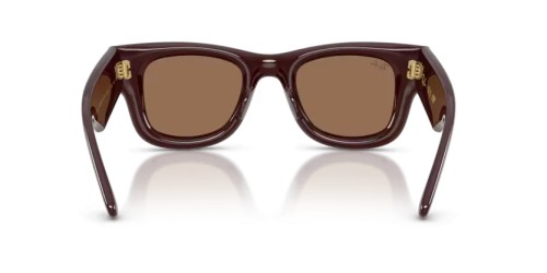 Ray-Ban RB4940 - 687773 - 50 Okulary przeciwsłoneczne Ciemny brązowy Kanciaste