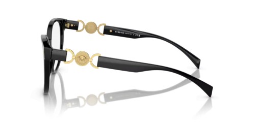 VERSACE VE3334 - GB1 - 53 Oprawki korekcyjne Czarny Kocie oczy