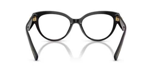 DOLCE & GABBANA DG3440 - 501 - 54 Oprawki korekcyjne Czarny Kocie oczy