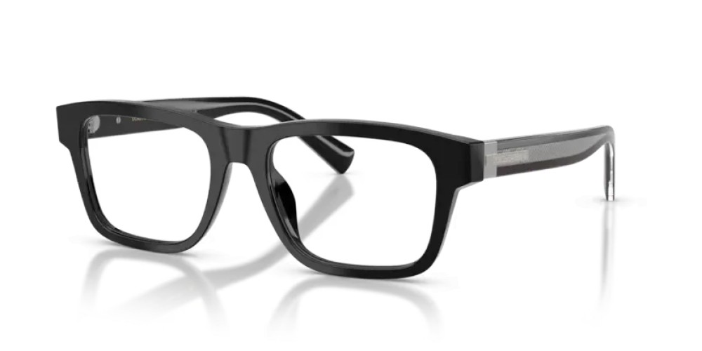 DOLCE & GABBANA DG3446 - 501 - 53 Oprawki korekcyjne Czarny Prostokątny