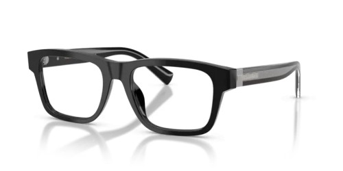 DOLCE & GABBANA DG3446 - 501 - 53 Oprawki korekcyjne Czarny Prostokątny