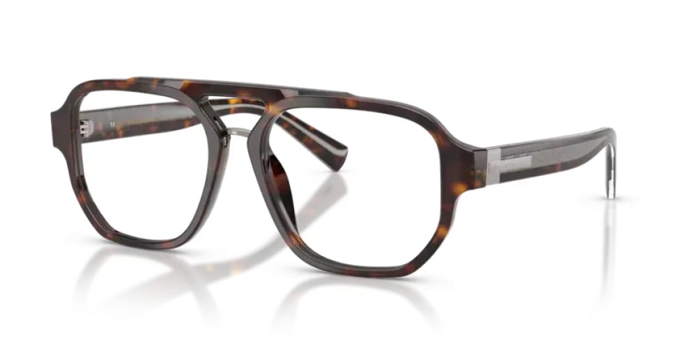 DOLCE & GABBANA DG3447 - 502 - 56 Oprawki korekcyjne Havanna Pilotki (aviator)