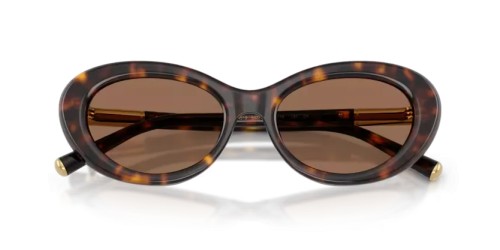 DOLCE & GABBANA DG4519 - 502/73 - 54 Okulary przeciwsłoneczne Havanna Owalny