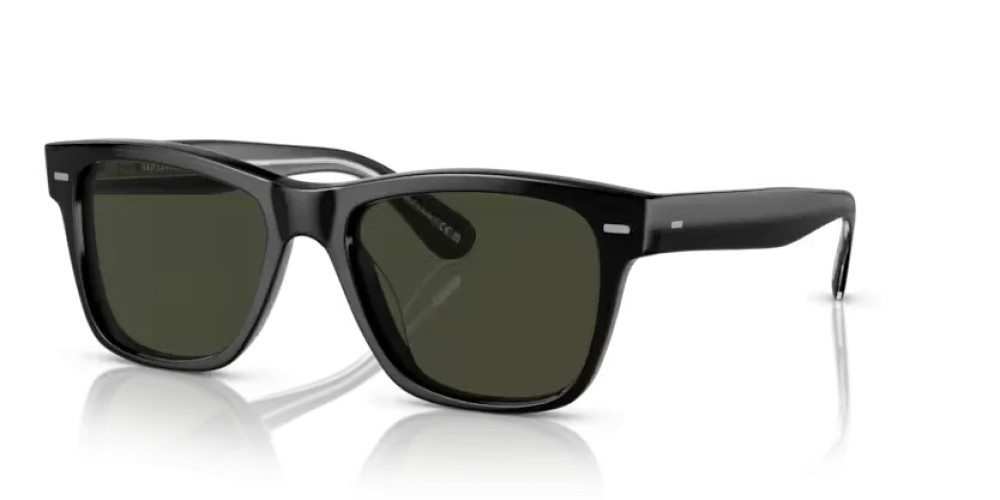OLIVER PEOPLES OV5393SU - 1492P1 - 54 - Z SOCZEWKAMI POLARYZACYJNYMI Okulary przeciwsłoneczne Czarny Prostokątny