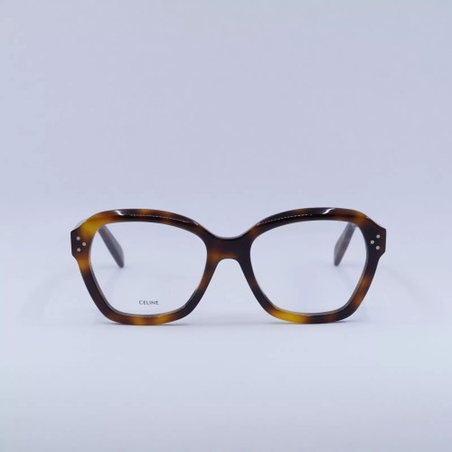 Celine CL50100I - 053 - 54 Oprawki korekcyjne Havana Kanciaste