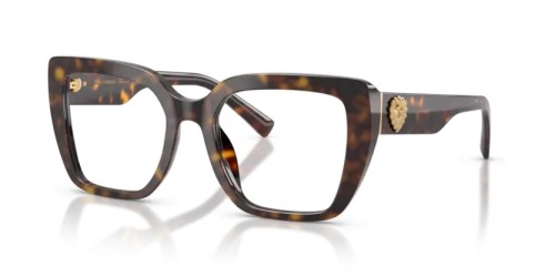 DOLCE & GABBANA DG3441 - 502 - 53 Oprawki korekcyjne Havanna Kanciaste