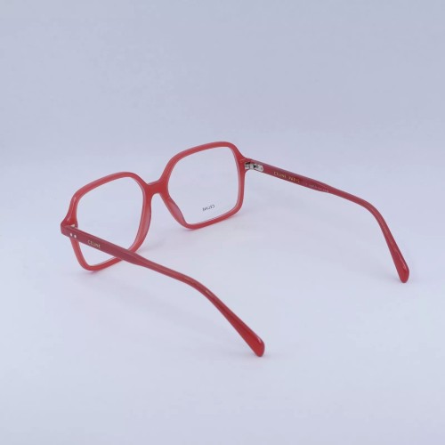 Celine CL50126I - 066 - 55 Oprawki korekcyjne Czerwony Kanciaste