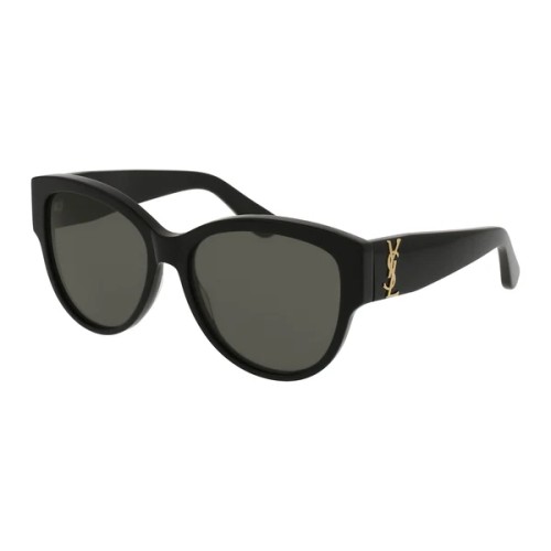 Saint Laurent SL M95/F - 001 - 56 Okulary przeciwsłoneczne Czarny Kocie oczy