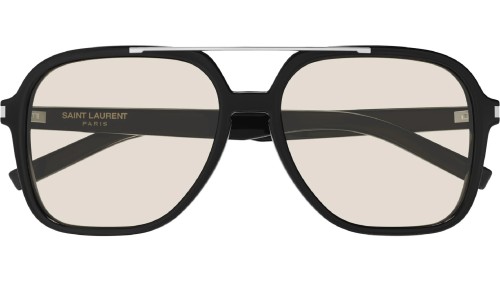 Saint Laurent SL 545 - 001 - 58 Okulary przeciwsłoneczne Czarny Pilotki