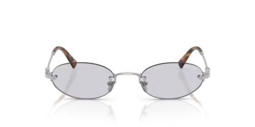 MIU MIU MU A54S - 1BC3F2 - 51 Okulary przeciwsłoneczne Srebrny Owalny