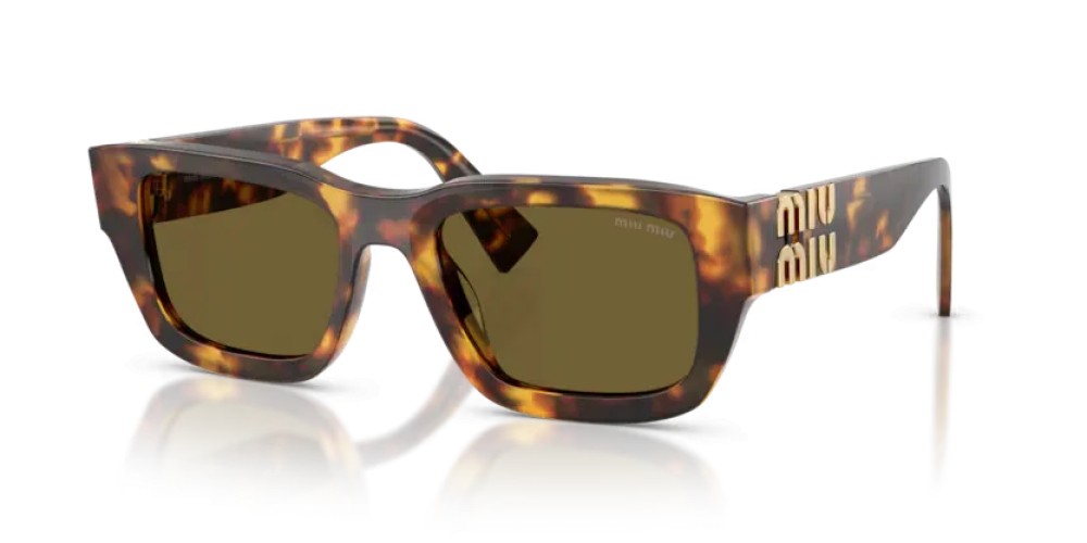 MIU MIU MU C04S - 14L09Z - 53 Okulary przeciwsłoneczne Kanciaste