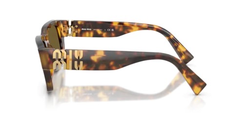 MIU MIU MU C04S - 14L09Z - 53 Okulary przeciwsłoneczne Kanciaste