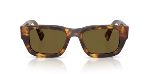 MIU MIU MU C04S - 14L09Z - 53 Okulary przeciwsłoneczne Kanciaste