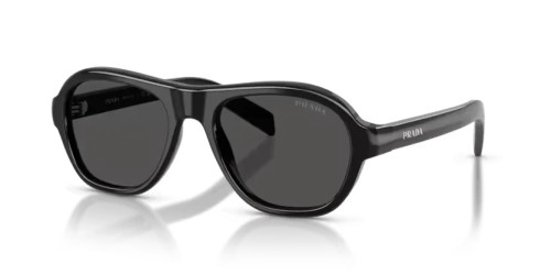 PRADA PR D14S - 16K08Z - 54 Okulary przeciwsłoneczne Czarny