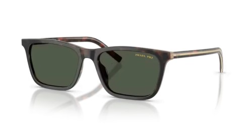 PRADA PR D19S - 20P90V - 55 - Z SOCZEWKAMI POLARYZACYJNYMI Okulary przeciwsłoneczne Prostokątny