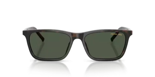PRADA PR D19S - 20P90V - 55 - Z SOCZEWKAMI POLARYZACYJNYMI Okulary przeciwsłoneczne Prostokątny